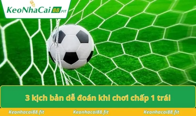 3 kịch bản dễ đoán khi chơi chấp 1 trái