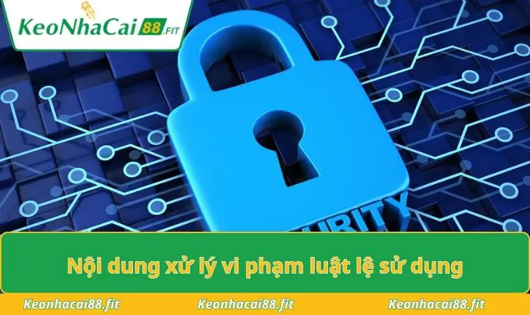 Nội dung xử lý vi phạm luật lệ sử dụng