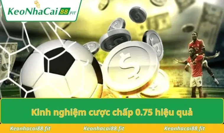 Kinh nghiệm cược chấp 0.75 hiệu quả