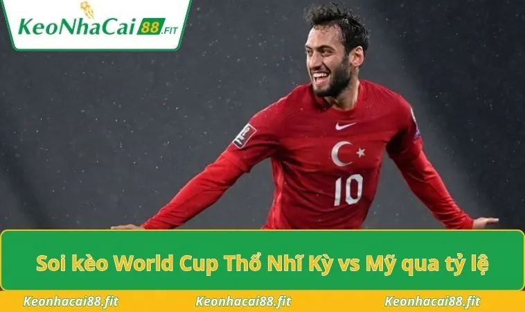 Soi kèo World Cup Thổ Nhĩ Kỳ vs Mỹ qua tỷ lệ