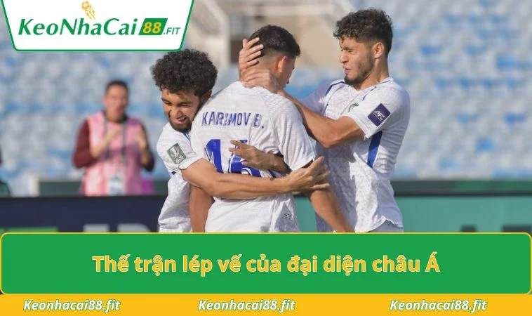 Thế trận lép vế của đại diện châu Á