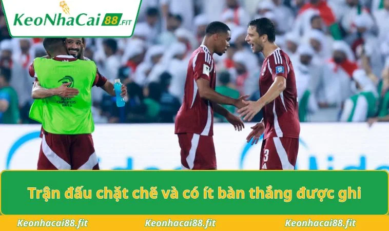 Trận cầu chặt chẽ định đoạt bằng khoảnh khắc